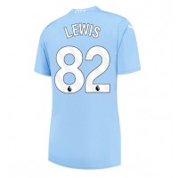 Stroje piłkarskie Manchester City Rico Lewis #82 Koszulka Podstawowej dla damskie 2023-24 Krótki Rękaw